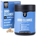 InnoSupps Inno Cleanse 14 Day Colon " Detox Flush, Waist Trimming Complex, Gut Cleanse, Digestive System Support, Stool Softener " Reduced Bloating " Occasional Constipation Relief