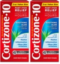 Cortizone-10 Maximum Strength Soothing Aloe Itch Relief Cream, 1% Hydrocortisone, Fast-Acting, Anti-Itch Cream for Bug Bites, Rash, Eczema, Psoriasis, Poison Ivy, Oak, Sumac & More, 2 oz (Pack of 2)