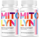 (2 Pack) Mitolyn Capsules - Mitolyn, Mitolyn Advanced Formula Pills, Mitolyn Supplement, Mito Lyn, Mito Lyn Pills, Mitolyn Support, Mitolyn Pill, Mitolyn Supplement Pills, 120 cápsulas para 2 meses