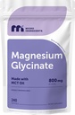 Micro Ingredients Magnesium Glycinate 800 mg Per Serving, 240 Softgels | Chelated Magnesium Supplement with MCT Oil | Non-GMO, Gluten Free, No Soy