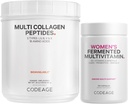 Codeage - Multi Collagen Protein + Multivitamina diaria de las mujeres