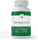 Ingredientes originales puros Horsetail, (100 capsules) Siempre puro, sin aditivos o artillería, Lab Verified