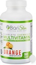 BariSlim Complete Chewable Bariatric Multivitamin Tablets - 45 mg Iron Bariatric Vitamin & Supplement for Post Bariatric Surgery Including Gastric Bypass & Sleeve - Delicious & Convenient | Orange