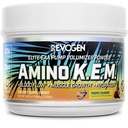 Evogen Amino K.E.M. - EAA & BCAA Powder Pump Volumizer | BCAAs Amino Acids Supplement for Blood Flow, Muscle Growth, & Hydration | Tropic Thunder | 30 Servings