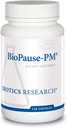 Biotics Research BioPause PM Night Time Menopausal Support Hormonal Balance, Black Cohosh, Lemon Balm, Passionflower, Promotes Relax and Calm, Regulates Circadian Rhythms, Sleep Regularly 120Caps