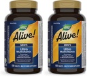 Nature's Way Alive! Men's Daily Ultra Multivitamin, High Potency Formula, Promotes Heart & Muscle Function*, with Methylated Vitamin B12, Gluten Free, 150 Tablets, (Pack of 2)