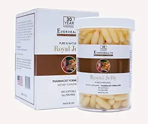 EVERHEALTH Royal Jelly 1000mg 300 cápsulas Suplemento dietético