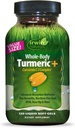 Irwin Naturals Turmeric de todo tipo + Complejo de Curcumin C3 - 120 Líquidos Soft-Gels - con Boswellia, Barco de pino marítimo, MSM & Rose Hip
