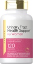 Carlyle Urinary Tract Health for Women ← 120 Capsules ← Alivio para las Mujeres Silencio con D-Mannose, Complejo de Arándano &amp; Probióticos