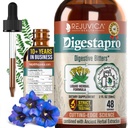 Rejuvica Health DigestaPro - Advanced Digestive Bitters Supplement - Liquid Delivery for Better Absorption - Gentian, Artichoke, Burdock, Chanca Piedra, Ginger &amp; More!