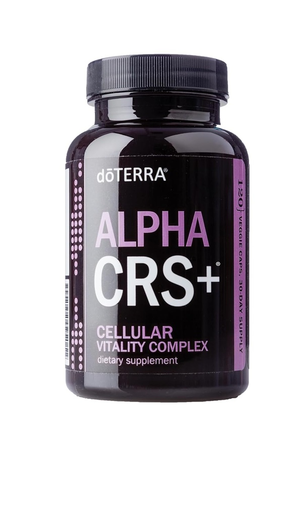 doTERRA - Complejo de Vitalidad Celular alfa CRS+ - Provee protección antioxidante - Prevenir el estómago de los activos - 120 cápsulas vegetales