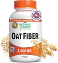 Fibra de avena botánica - Suplemento dietético natural para la salud digestiva - Mujeres y Hombres - 90 Tabletas (1000 mg)