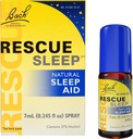 Bach RESCUE SLEEP Spray 7mL, Natural Sleep &amp; Stress Relief Aid, Homeopathic Flower Essence, Vegan, Libre de Melatonina, Azúcar y Gluten, Non-Narcotic, Non-Habit Forming