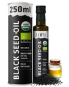 RAWYA Black Seed Oil - USDA Organic Certified - Cold Pressed - 8.4 Fl oz - Extra Virgin - Turkish Black Cumin Seed - Premium Nigella Sativa with Thymoquinone - Kalonji - Non-Gluten-Free - Suplementos Nutricionales - Extra Strong Taste