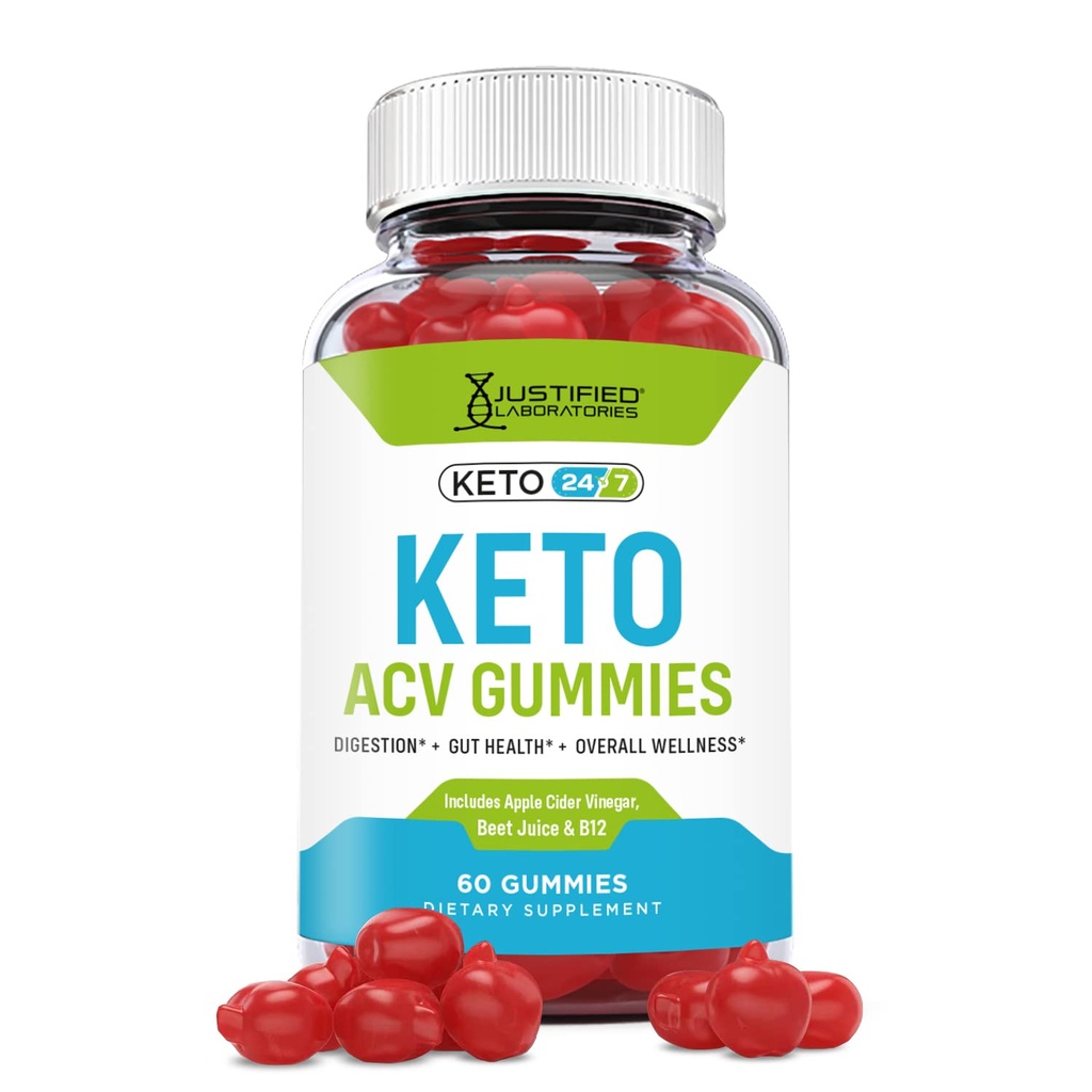 Laboratorios Justificados Simpli Health Keto ACV Gummies Advanced Fórmula 1000MG Ketonature Keto Gummies Apple Cider Vinegar Fórmula con Pomegranate Beet Juice Powder B12 Vegan Non GMO 60 Gummys
