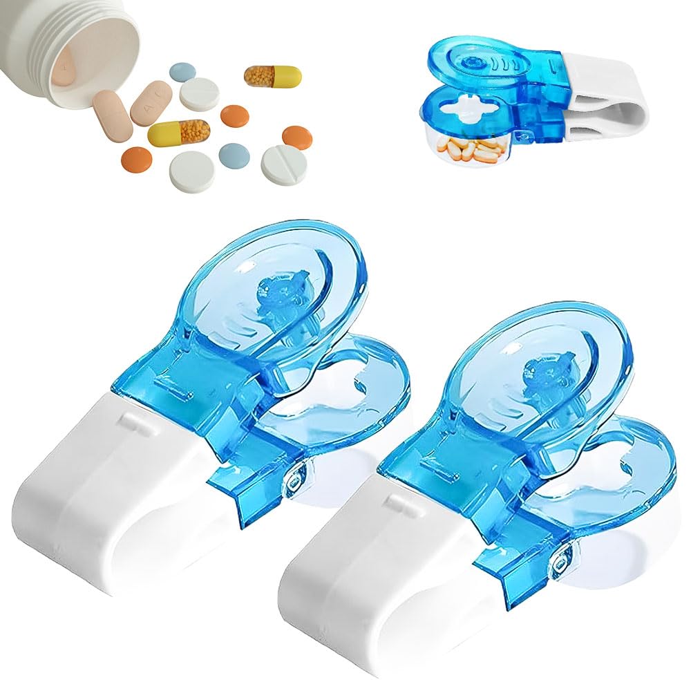 Portable Pill Taker Household Gadgets, 2026 New Pill Popper Extractor Tool Blister Pack Opener Popper Assistance Tool, for Blister Packs for The Elderly, Disabled (2)