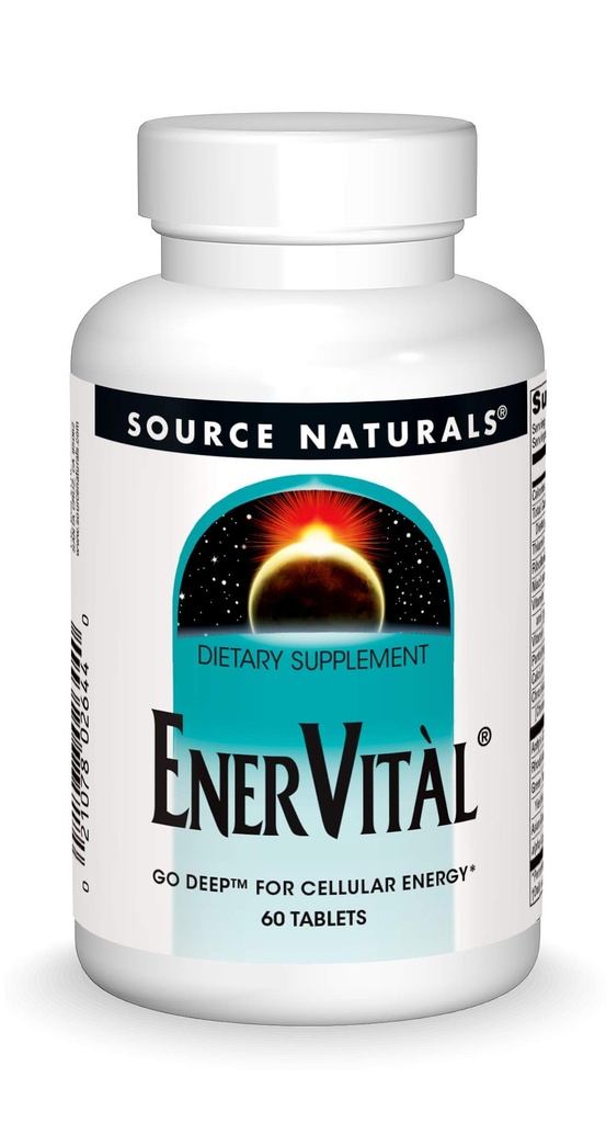 Source Naturals, Inc. Enervital 60 Tablet