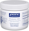 Encapsulaciones puras Probiótico 123 ← Apoyo Probiótico Infantil para Microflora Intestinal Saludable* ← 2.1 Ounces