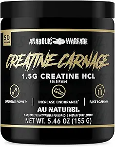 Carnaje Creatino, HCL Creatina, soporta fuerza óptima, resistencia, masa muscular y carga rápida*