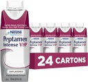 Nestlé Peptamen Intenso VHP Tubo de alimentación Fórmula desarmado 250 mL Carton 24 Ct