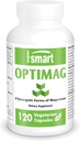 Supersmart - Optimag - Complejo de Magnesio Poderoso - 8 Formas Diferentes de Magnesio para la asimilación óptima - Lucha contra la Deficiencia Magnesio ← No Gluten Libre - 120 cápsulas vegetarianas