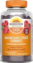Sundown Magnesium Citrate Gummies, Raspberry Flavored, 60 Conde
