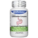 DrFormulas 18 Enzimas digestivas para apoyar enzimas de vesícula biliar y páncreas con Amylase, Protease, Lipase, Lactase, Cellulase, Bromelain 60 cápsulas
