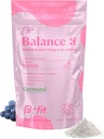 Inositol Balance 150g - Inositol 40:1 Myo & D-Chiro - Suplemento Alimentario Polvo - Sabor Berry - Ácido Fólico - No Aditivos - 100% Puro - Botella Gratis