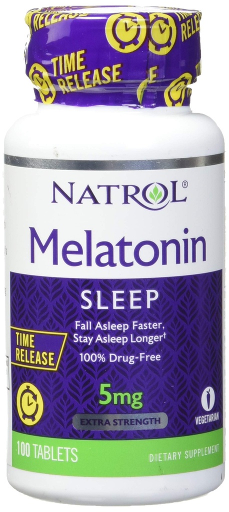 Natrol Melatonin Time Release, 90 Tablets