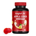 Manzana Vinagre Gummies, 120 Conde, Max Strength 1000mg, ACV Suplemento Gummy con vitaminas B &amp; Antioxidantes, soporta metabolismo, digestión, Gut &amp; Immune Health, Gluten-Free, Vegan & Non-GMO