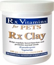 Vitaminas Rx Polvo de arcilla para mascotas - Anti Gas " Anti diarrea para perros " Cats - Pet Digestive Health " Stool Support - Cat " Dog Supplement for Elimination- 3.52 oz.