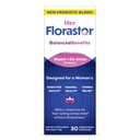 Probióticos Florastor para Mujeres, Digest y De-Stress, Probióticos para Salud Digestiva, Probiótico Vaginal y L-Teanina para la Mente y el Bienestar Corporal, 30 cápsulas
