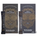Antiguo + Brave True Collagen " True Creatine Packets - Premium Collagen Peptides + Advanced Creatine Formula Sachets (15 de cada) - Soportes Skin, Hair, Joints, Strength " Recovery+ - 5g x 30 Count