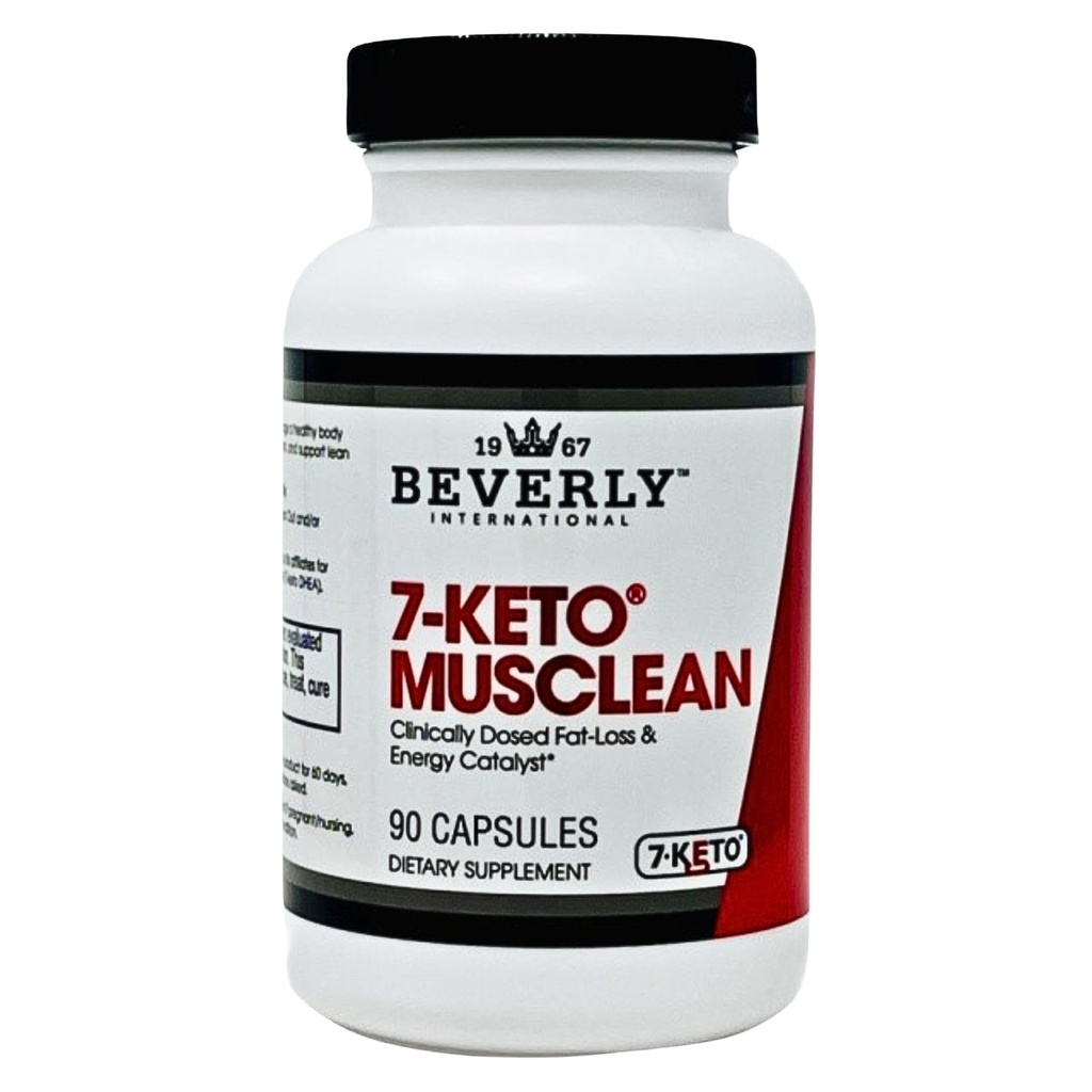 7-KETO Musclean. Lose up to 3X as Much Body Fat Without Losing Muscle Tone. Potent Thermogenic DIET Pill for Men & Women. Boost Fat-Burning Metabolism. KETO DIET - Reduce overeating. 90 caps