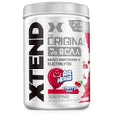 Xtend Original BCAA Powder Airheads Candy Flavor, 7g BCAA y 2.5g L-Glutamina, Sugar Free Post Workout Muscle Recovery Drink with Amino Acids for Men &amp; Women, 30 Servings