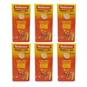 Redoxon Orange Effervescent Vitamina C con Con Zinc, 20 Tablets (6 Pack) 20 Cuenta