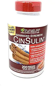 TruNature Advanced Strength Cinsulin, Cranberry, 200 Conde