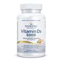 Naturales nórdicos Pro Vitamina D3 5000, Naranja - 120 Mini geles blandos - 5000 UI Vitamina D3 - Apoyos Huesos saludables, Mood &amp; Immune Función del sistema - No GMO - 120 Servimientos