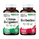 Citrus Bergamot 180 Capsules & Berberine 180 Capsules