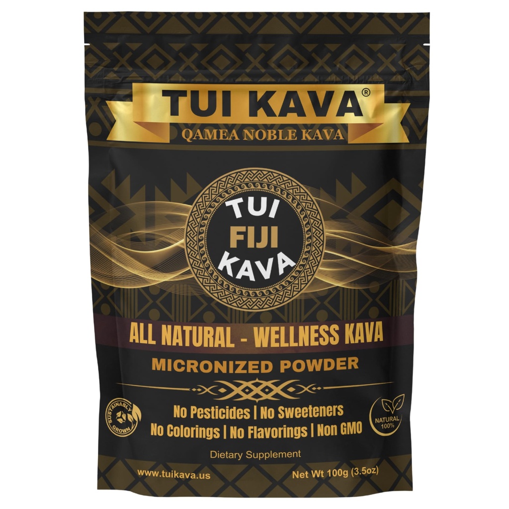 MICRONIZED Noble Kava Root Powder – 100g (3.5oz) Trial Size Silencio Heady &amp; Euphoric Silencio Natural Mood, Sleep &amp; Stress Support ← Premium Fijian Kava for Focus " Relaxation TEN NO STRAIN