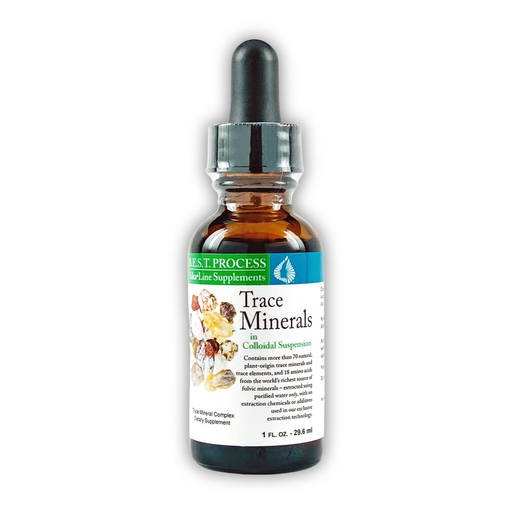 Morter Trace Minerals in Colloidal Suspension — Morter HealthSystem Best Process Alkaline — Nutrient Dense Trace Elements, Fulvic Minerals & Amino Acids
