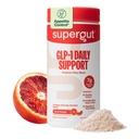Supergut GLP1 Daily Support, Blood Orange - High Fiber GLP-1 Supplement Powder for Women & Men - Sugar-Free Drink Mix for Gut Health & Digestive Support (18 Servings)
