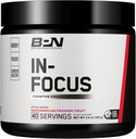 BARE PERFORMANCE NUTRITION, BPN in-Focus Brain Support Suplemento, Mejora Focus &amp; Energy, Alpha GPC, Watermelon Passionfruit, 40 Servings