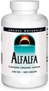 Fuente Naturales Alfalfa 10 Grain Suplemento dietético - 500 Cuadros