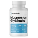 Bucked Up Magnesium Glycinate 500mg | Chelated Magnesium Bisglycinate | Non GMO Gluten Free Third Party Tested | Daily Mineral Support (200 Capsules, 200 Servings)