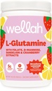 Wellah L-Glutamine Strawberry Lemonade Flavored (50 Servings) - 5g L-Glutamine Per Serving, Sweetened with Stevia