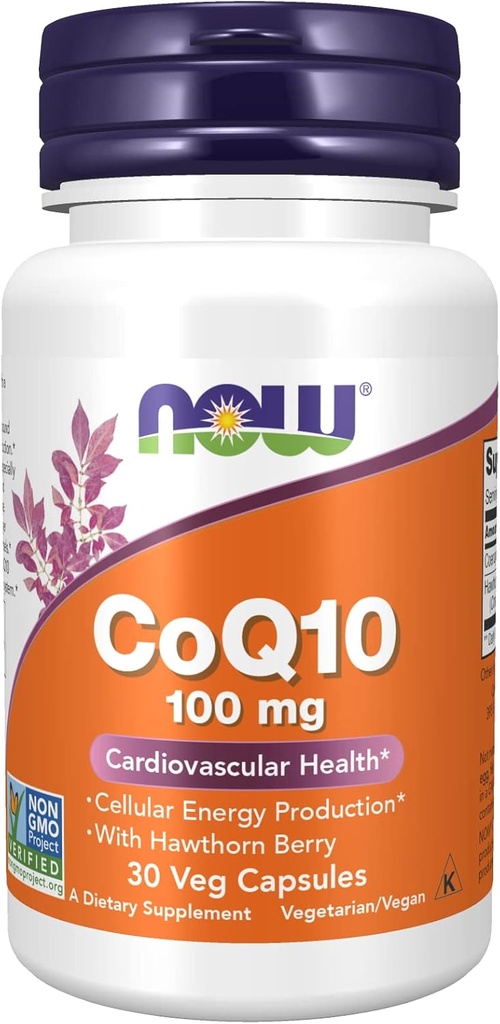 Ahora Foods CoQ10 100mg, 30 caps ( Multi-Pack)