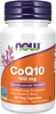 Now Foods CoQ10 100mg, 30 caps ( Multi-Pack)