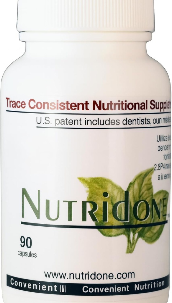 Nutridone is a Powerful Multivitamin Supplement to Fight Fatigue, Promote Regularity, Support Mood, Promote Healthy Immune Function, Support a Healthy Heart, and Help Those with History of
